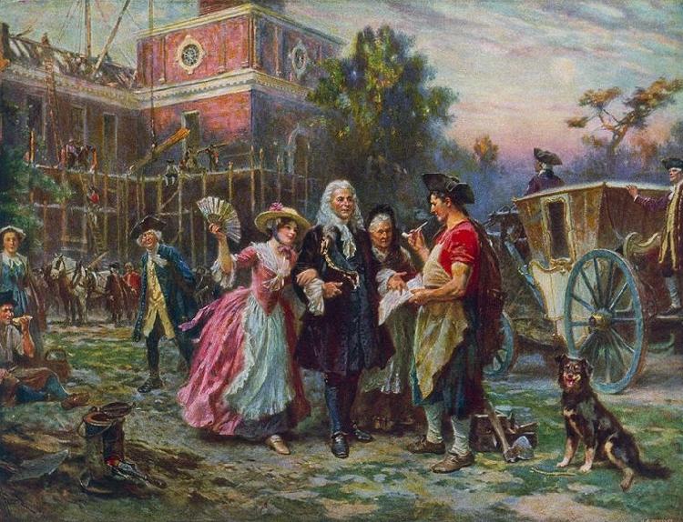 Jean Leon Gerome Ferris Building the Cradle of Liberty China oil painting art